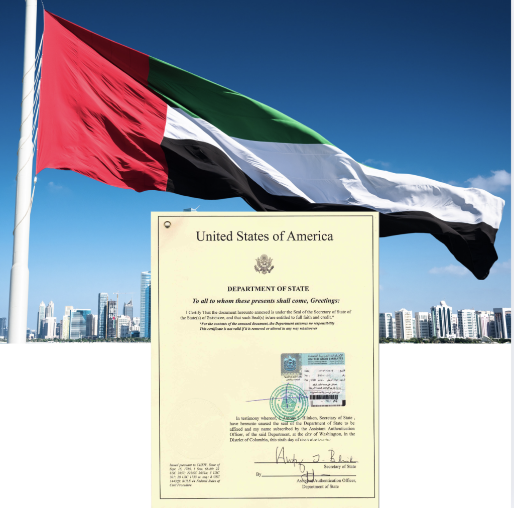 UAE Embassy attestation, personal document legalization, vital records authentication, Washington DC attestation, UAE document legalization, embassy document attestation, vital record legalization, UAE personal documents, Washington DC apostille services, document legalization for UAE.